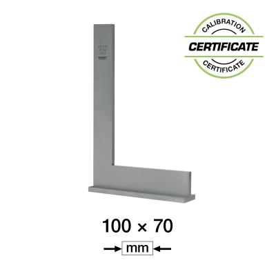 Anslagsvinkel 100x70 mm DIN 875/1 (Inkl. Certifikat)